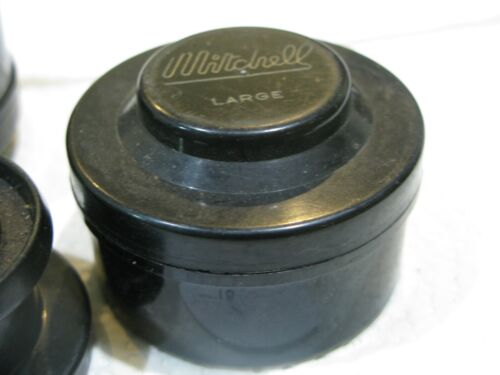 Garcia Mitchell 300 301 400 330 shallow spools + cases set of 2 lite used France - Picture 8 of 13