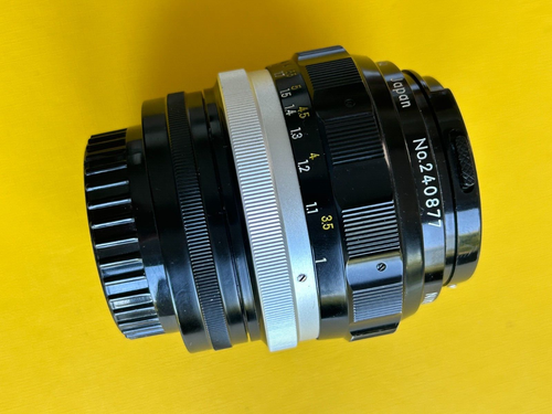 Nippon Kogaku Nikkor H 1,8 85 mm. Nikon. - Imagen 2 de 9