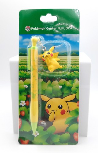 Pokemon Center Regional Pikachu Fukuoka 1 Figure Charm Inkpen Pen Japan Ebay