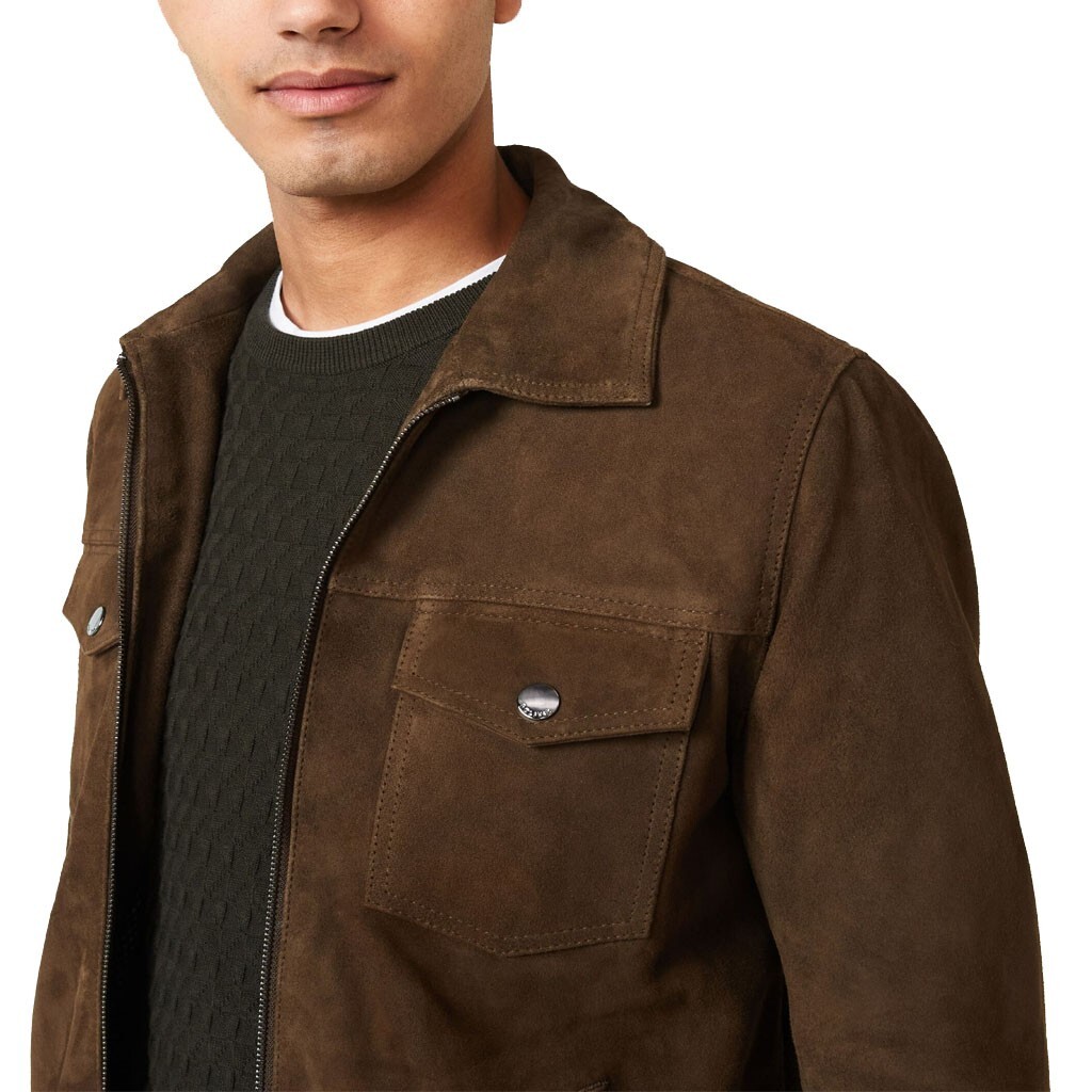 【入手困難】sullen brown suède jacket ours 入手困難】sullen brown suède jacket ours - ジャケット・アウター