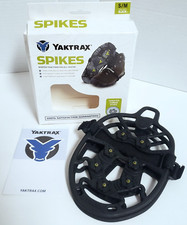 Yaktrax Spikes, Winter Traction, Ice  Snow, Ice Fishing, Walking, Hiking, S/M