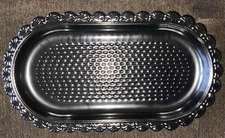 Ayeder Oval 2-Trays Gun Metal Kitchen/Bath New