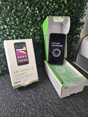 #ad #ad LG Fortune 2 16GB Titan Black – Cricket Wireless Locked – 4G LTE Smartphone – $19.95