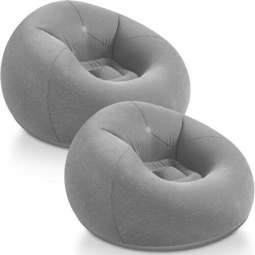 New-Inflatable Bean Bag Chairs Blow up Chairs Camping Chairs Inflatable Lazy Sof