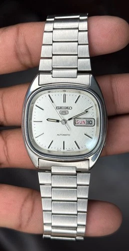 Vintage Seiko 5 Automatic 6309-5800 Day/Date