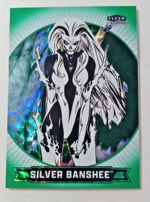 2025 Fleer Superman Brilliants #53 Silver Banshee Green Kryptonite 481/499