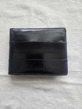 Lee Sands Black Eel Skin Wallet