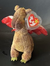 BNWT Retired Ty Beanie Baby Plush Scorch the Dragon Brand New Tagged