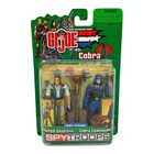 GI Joe vs Cobra Spy Troops Switch Gears Cobra Commander Figure 2-Pack 2003 New