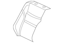 Genuine Honda Seat Back Cushion Cover 04815-SHJ-A42ZB