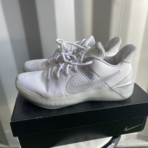 Nike Mens Kobe AD 852425-110 White Basketball Shoes Sneakers Size 10
