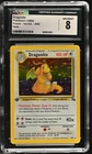 DRAGONITE 4/62 HOLO FOSSIL - 1ST ED. POKEMON CGC 8 NM/MINT