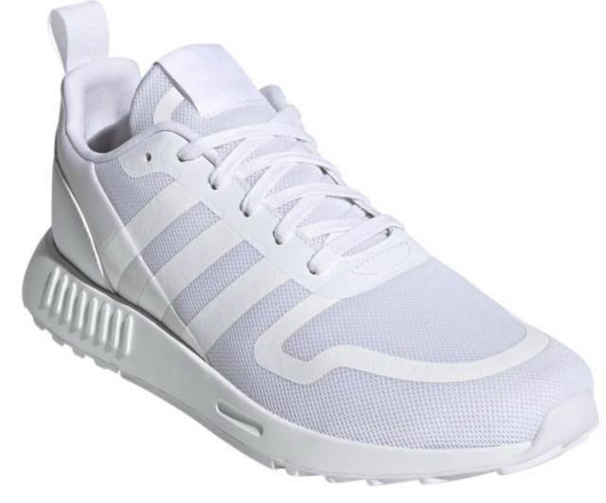 Adidas Questar Flow NXT Triple White Men Size 11.5 Sneaker Worn Twice Very Clean Adidas Questar Flow NXT Triple White Men main image 3