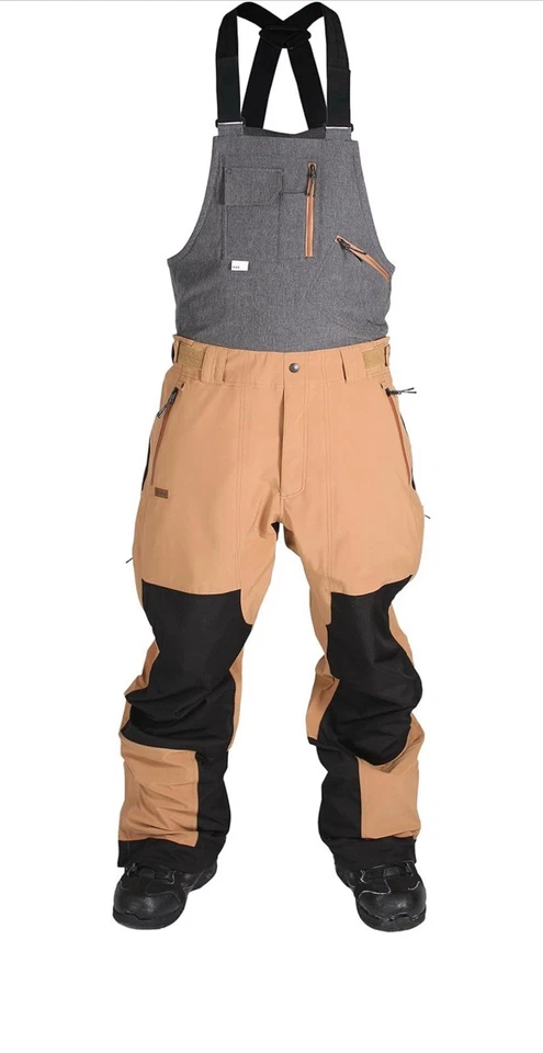 Ropa exterior de paseo Snowboard Ropa exterior Holman Babero Talla pequeña Hombre hi Foto 2 de 4