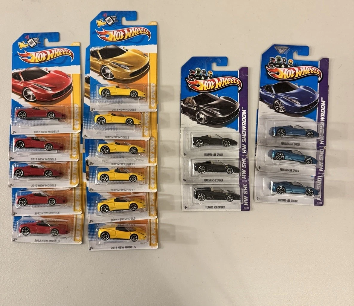 Las mejores ofertas en Hot Wheels New Models Ferrari 1:64 escala