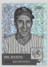 2022 Topps Chrome Platinum Anniversary Phil Rizzuto #366 HOF 4dv