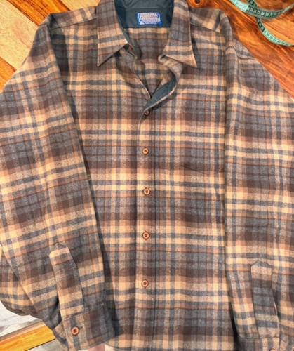 Vintage Pendleton Men's Pure Virgin Wool Plaid