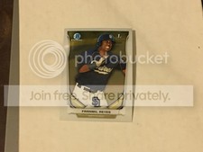 2014 Bowman Chrome Franmil Reyes #BCP13 Rookie Card. rookie card picture