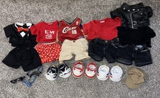 BAB Build-A-Bear Clothes Mixed Lot of Clothes, Shoes, And Accessories
