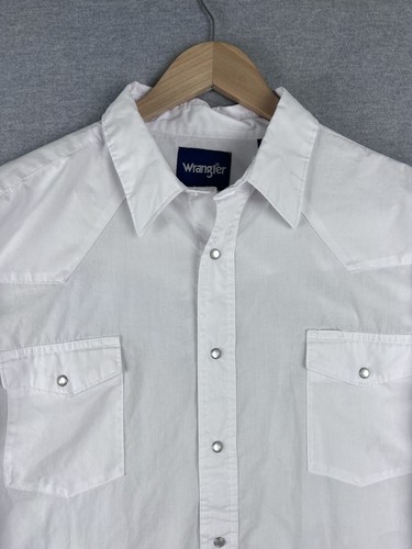 Chemise Vintage Cowboy Sears Western Wear - Denim Bleu, Snaps, Taille XLT, Années 70/80