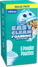 New Easy Clean Toilet Bowl Cleaner Drop In Pouches 100G 5Pcs Fast Shipping