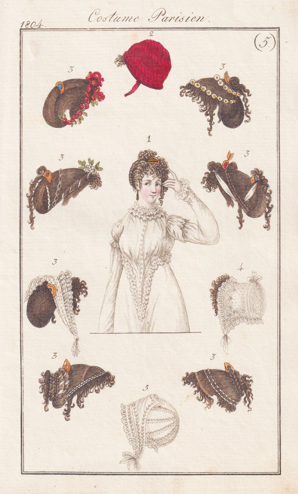 Mode Fashion Paris Disfraz Traje Tirolesa Estampado 1804 (5)