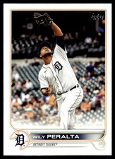 2022 Topps Wily Peralta Detroit Tigers #653
