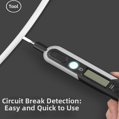 LCD Display Voltage Tester Pen for Home Use and Basic Electrical Testing