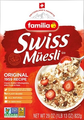 Familia Swiss Muesli Cereal, Original Recipe with Fruit 29 Ounce (Pack of 1)