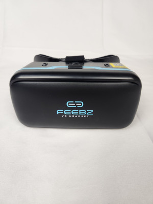 Feebz VR Headset Black Blue VR Phone Compatible, Good Quality
