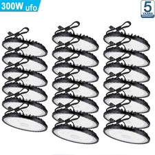 20Pack 300W Led UFO High Bay Light Commercial Industrial Warehouse Factory Shop