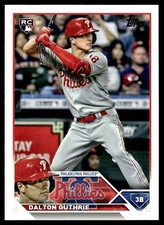 2023 Topps Dalton Guthrie Rookie Philadelphia Phillies #398