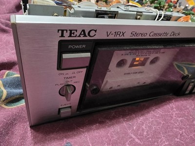Teac V-1rx Stereo Cassette Deck  Working Tip Top.