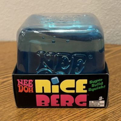 NeeDoh Nice Berg Blue Squishy Toy-Sealed