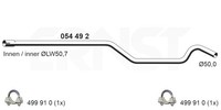 Ernst Abgasrohr 054492 FüR Opel Zafira A05 Family Cdti M75