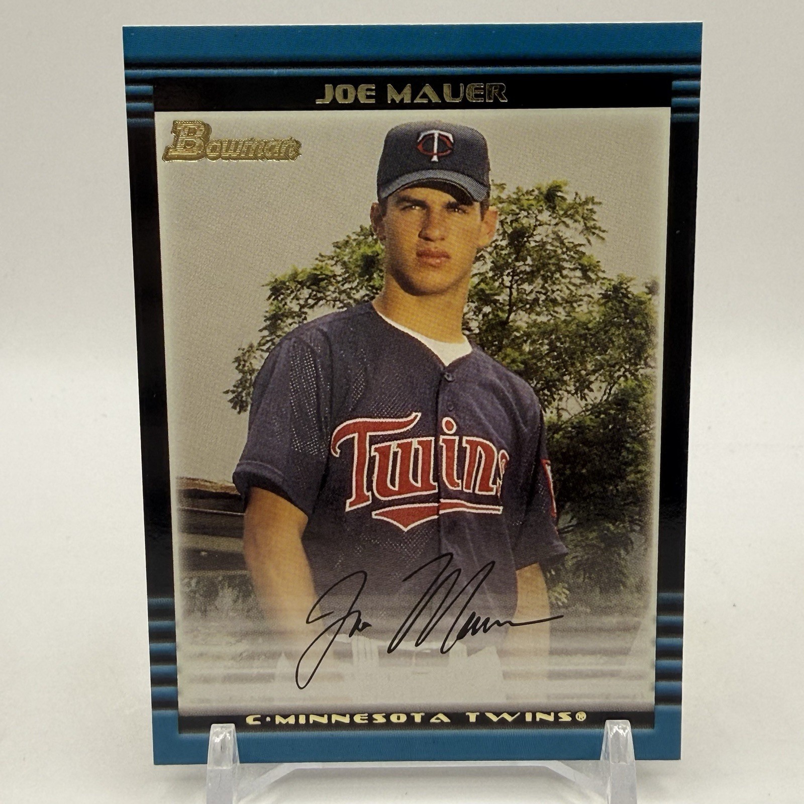 2002 Bowman #379 Joe Mauer Rookie RC