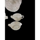 1930s Manhattan Art Deco Glass 34 Pc Dining Room Setting — photo 5