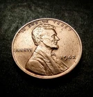 1942  Lincoln Wheat 1¢ Cent VINTAGE  Penny Coin  FREE SHIPPING   Good Condition