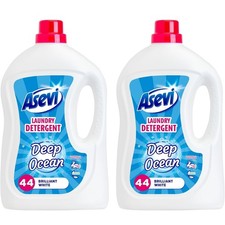 Asevi Laundry Detergent Deep Ocean 44 Washes 2 x 2376ml 2.73 per litre