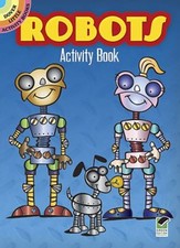 Robots Activity Book Paperback Susan Shaw-Russell