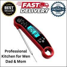 Meat Thermometer Digital Instant Read Food Thermometer for Cooking Grilling