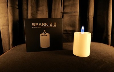 Zaubertrick: SPARK 2.0 - High Tech Self Lighting Candle *Lackner Pohle Magiro