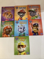 7 Nickelodeon PAW PATROL Story Reader With Me Reader Hardcover Books