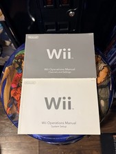 Nintendo Wii Console Operations Manuals Channels  Settings And System Setup