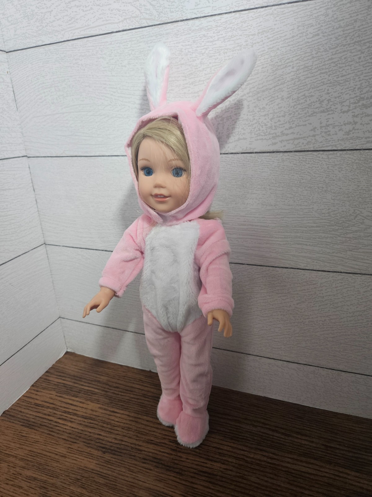 WW Easter Bunny, Plush, Pink Bunny Pajamas, for 14-14.5" Dol