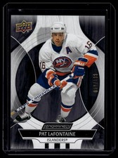 2024-25 Upper Deck Engrained Icons #82 Pat LaFontaine Ebony #/199