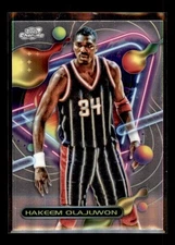 2023-24 Topps Chrome Cosmic #47 Hakeem Olajuwon Houston Rockets
