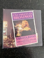 VIOLETA RIVAS “ UNA VIOLETA EN BROADWAY “ CR/SOUTH EASTERN REC/ VG+ VINYL