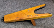 Vintage Wooden Boot Jack Boot Puller Rustic Farmhouse Cowboy Western Tool