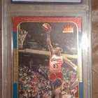 Fleer 1996-97 Polychrome Michael Jordan Rookie Brushed Gold WCG 10 Bulls Card